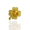 Lucky Clover Pin, Metal