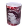 £50 Pound Money Tin Can Box With Printed Piggy Bank