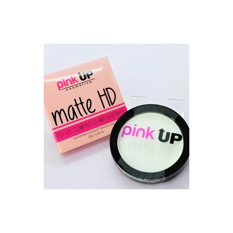 Polvo Mate Hd + Maquillaje Líquido Easy Cover Pink Up