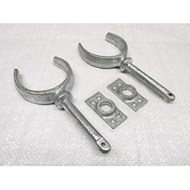 x2 7/16" Rowlocks with Plates