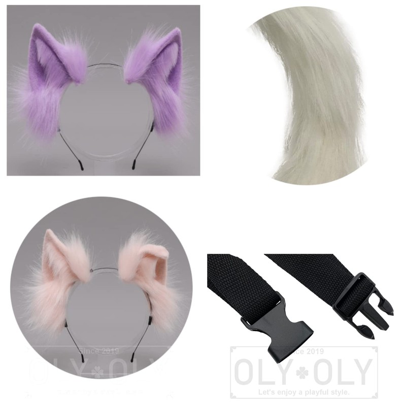 OLYOLY 2-piece Set, Halloween, Cute, Cosplay, Extra Large, Long, 31.5