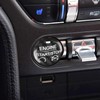 LANZMYAN Compatible with Ford Mustang Engine Start Stop Button Cover