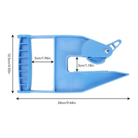 2 Pcs Mat Movers Tool, Heavy Duty ABS Stall Mat Handlers for Horse Mat Gym Mat Trailer Mat, Versatile Mat Grippers for Barn Home Gym Ranch