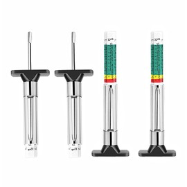 Color Coded Tire Tread Depth Gauge,4 Pcs Car Tire Depth Gauge Tester Tyre Tread Metric Gage,Tyre Tread Depth Gauge,Color Coded Tire Tread Depth Measurement Tool,Tyre Gauge Tyre Tread Depth Gauge Tool