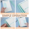 ElevateTech 10pcs Binding Combs Spiral Binding Coils Plastic Journal Spiral
