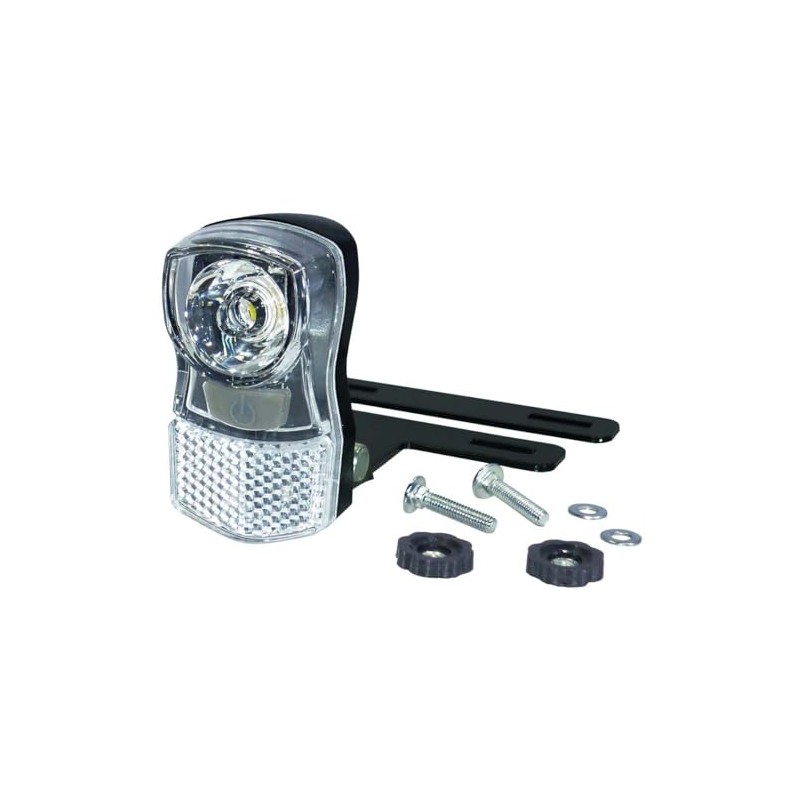 Captain Stag Y-4886 Bicycle Headlight, LED Basket Light, Front Use,