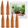 Qiix Automatic Watering 6 Pcs Planter Watering Automatic Water Cap