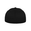 Flexfit Men's Wooly Combed Baseball Cap Black