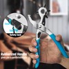 DURATECH Revolving Punch, Leather Hole Punch Tool, 8 Inch, 6