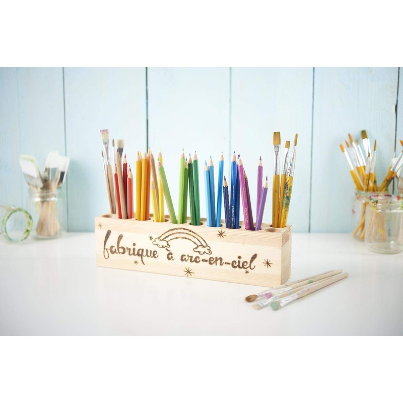 VBS Wooden Tool Block, Approx. 30 x 8 x 6