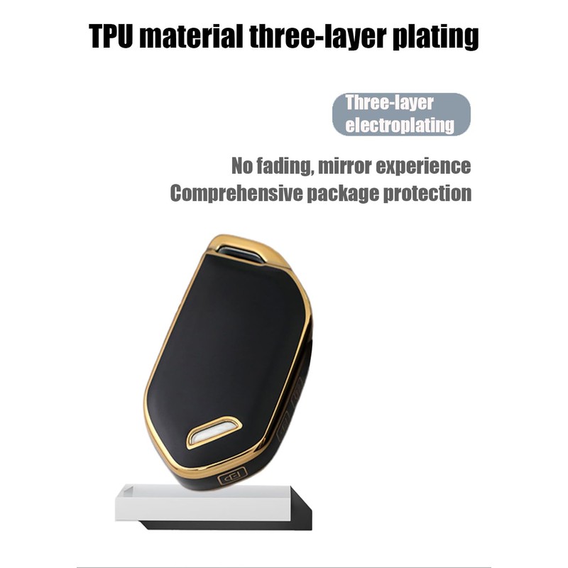 ontto TPU Car Key fob Cover fit for KIA EV5