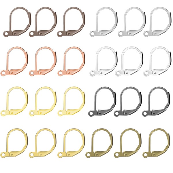 200 Pcs Earring Hooks Jewelry Making Earrings Clasps Supplies French