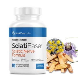 SciatiEase Labs Sciatic Nerve Formula- Build Muscle and Endurance, Improve Sleep