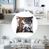 LOMADIA Cow Print Pillow Case Sets,Ployester Sofa Throw Pillow Cover