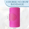 SilTriangle Set of 4 Horse No Bow Bandage 3D Contoured
