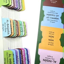 Quran Tabs, 120 Tabs for Easy Quran Reading; 114 Tabs for Each Surah and 6 Blank Tabs for Marking Important Pages, Read More and Better