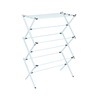 Household Essentials Folding Clothes Drying Rack with Strong Steel Frame