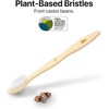 SeaTurtle Cepillos de Dientes de Bambú con Cerdas Vegetales Compostables