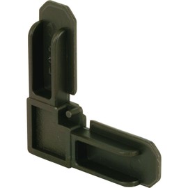 Prime-Line MP7722-50 Screen Frame Corner, 3/8 In. x 3/4 In., Bronze (50 Pack)
