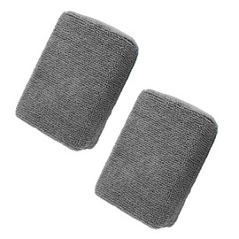 UHANBUT Microfiber Applicator Pads, All Purpose Rectangular Vehicle Detailing Polishing Wash Sponge, Universal Auto Cleaning Pad for Car Wax, Sealant, and Conditioner Application (2PCS)