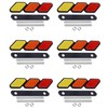 6X Tri-Color Front Grille Badge Emblem for 4Runner