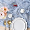 Joanlody Blue Cheesecloth Table Runner 10Ft Rustic Gauze Cheese Cloth