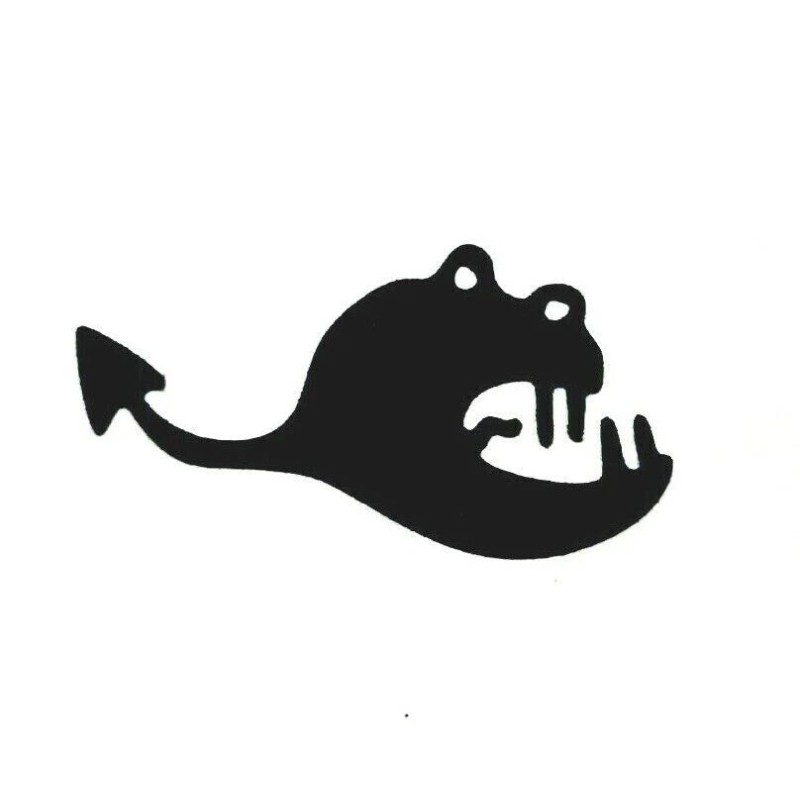 Silhouette 9 SILLY! LITTLE MONSTER'S "LIL MONSTER" SILHOUETTE DIE CUT/