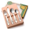 Kids Silverware Set Toddler Utensils 18/8 Stainless Steel 4PCS Fork