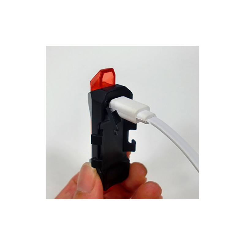 Pauhana(パウハナ) 充電式 LED サイクルライト レッド PH-JSLR レッド