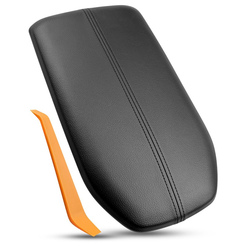 Qnbes Central Console Armrest Storage Lid Cover Fit for Toyota