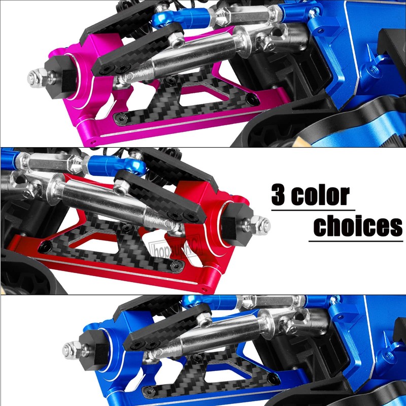 hopsupRC RC Carbon Fibre Front Rear Suspension Arms for 1/10