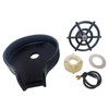 High Pressure Cup Washers Stainless Steel Automatic Sink Cup Rinser