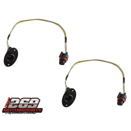 269 Motorsports 2 License Plate Light Wire Harnesses Rear fits Dodge Ram 1994-01 1500 2500 3500