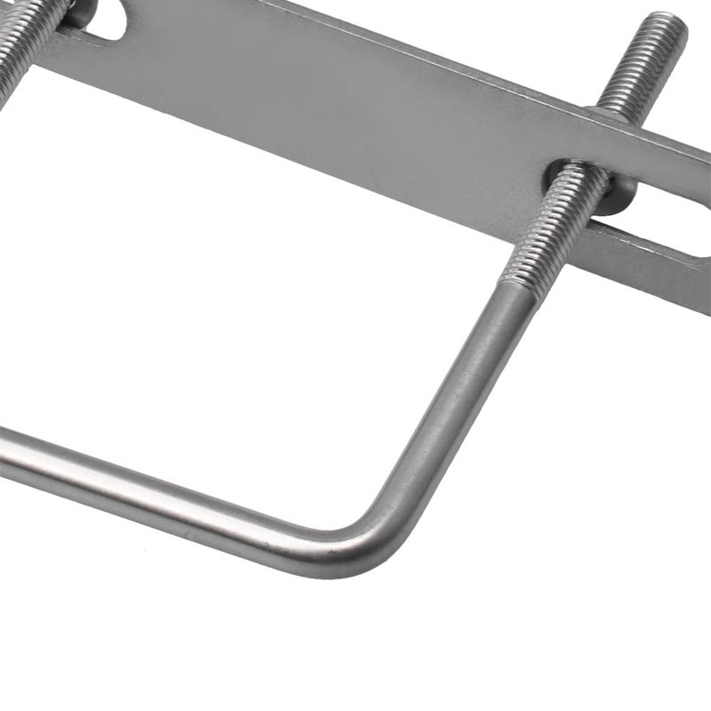 BQLZR 85mm Inner Width Silver Stainless Steel M8 Thread U