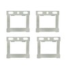10 pc Square Sawtooth CWH1 Hangers Aluminum Back Stretched Canvas