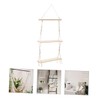 FUNOMOCYA Decorative Wall Hanging Shelf Macrame Flower Pot Rack Sturdy