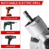 SauHandi Drill Cut Pro Metal Cutting Adapter-Electric Drill Plate Cutter,Upgraded