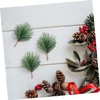 ULTECHNOVO 24Pcs Artificial Christmas Tree Ornaments Simulation Pine Branches for