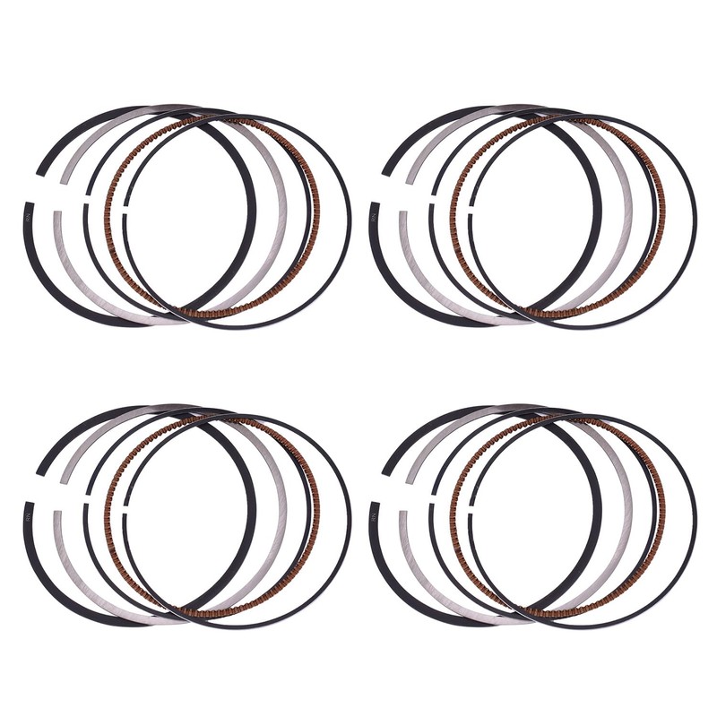 4 Sets 67mm Piston and Piston Rings Kit for Honda