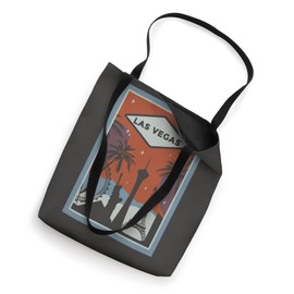 Las Vegas Skyline Retro Travel Poster Tote Bag