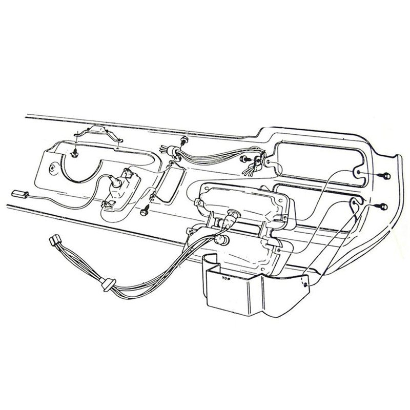 Inline Tube Compatible with 1971-72 Oldsmobile Cutlass 442 Rear Tail