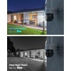 SANNCE Security Camera Wireless 4MP, 350° Pan 90° Tilt 16x