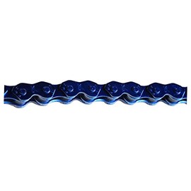 KMC K710 112L Bike Chain, Shiny Blue