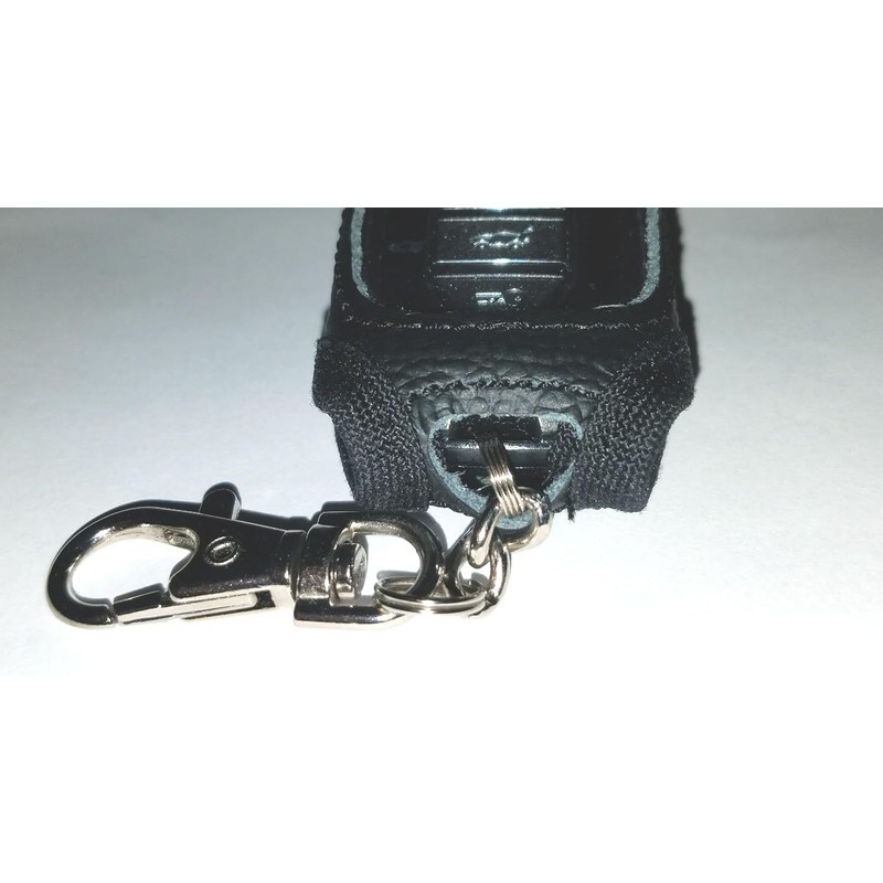 Alarm-Mate Black Leather Case/Cover for Compustar 2WG15R-FM and 2WG15R-SS Remote