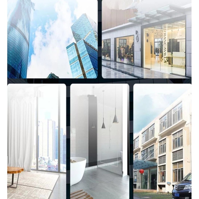 MEGICOLIM Clear Security and Safety Window Film for Glass Windows