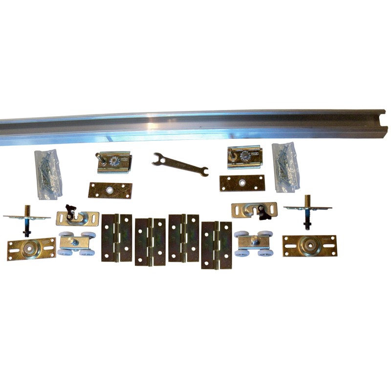 Series 1 Heavy Duty Bifold Track and Hardware Kit (36