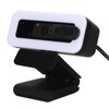 Webcam 2K USB Adjustable Brightness Auto Focusing Inbuilt Mic Plug