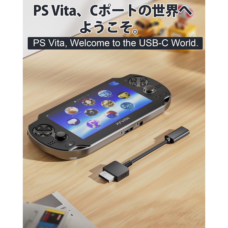 USB-C Female Charging Adapter for PS Vita 1000