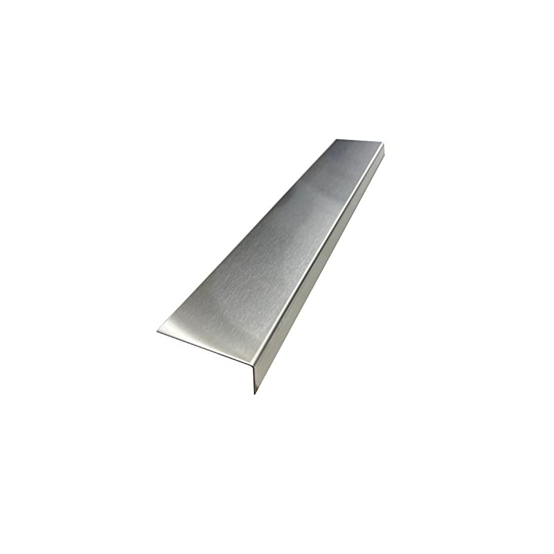 Brushed 304 Stainless Steel Universal Gap Filler Finishing Angle Trim