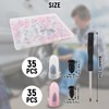 70Pcs Tyre Repair Kit Rubber Nails, Tire Repair Screws with